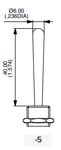 Tumblers, SP3T, (ON)-OFF-(ON), 10A/250VAC, 5A/24VDC, screw terminals, M12, 29.5x14.5x15mm, APEM, bez fiksacijas, garš aktuators 40mm