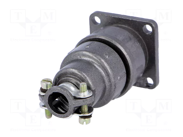 19Pin rūpņiecības savienotājs "mama spraudis + papa sasijai ligzda", 5A/300V, IP40, lodešanai