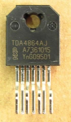 TDA4864AJ Mikroshēma Vertical deflection booster, DBS7