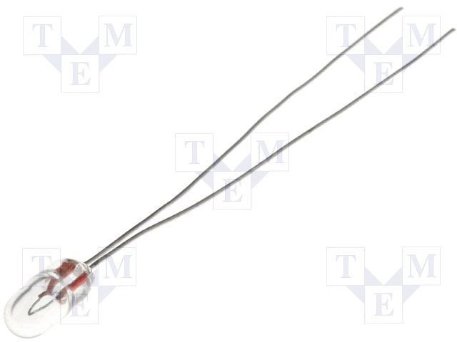 Spuldze 5V, 60mA, 2.36mm, balta