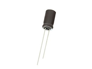 100/25V 105C, Ø6.3x11mm, ±20%, Kondensatori zemas induktivitātes, 5000h, SamYoung, ar lokaniem izvadiem