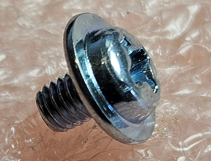 Skrūve M3*4mm, Phillips, PH2, tērauds, sfērisko galviņa, cinkots