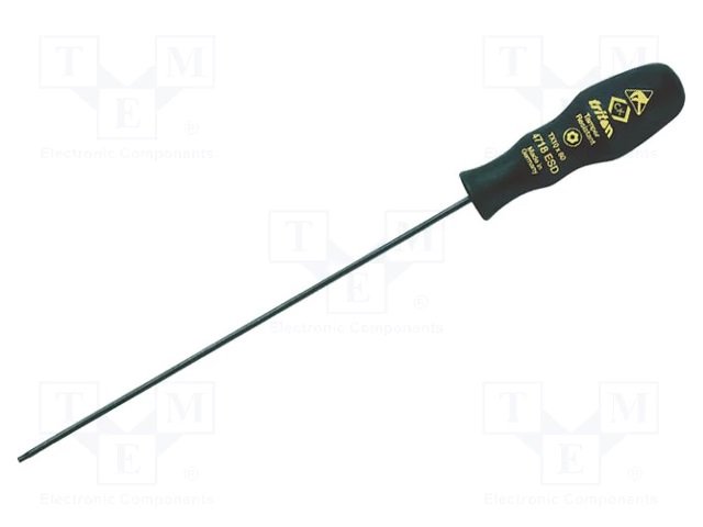 Skrūvgriezis TORX10 ar caurumu, L=300mm, CARL KAMMERLING