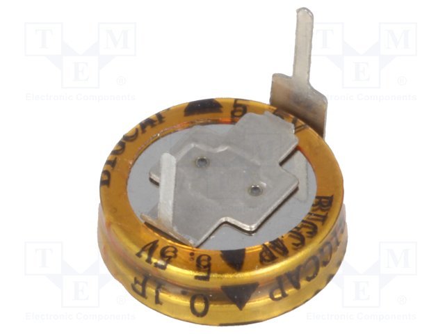 0.1F/5.5V Ø11.5 x 6mm, Ionistors
