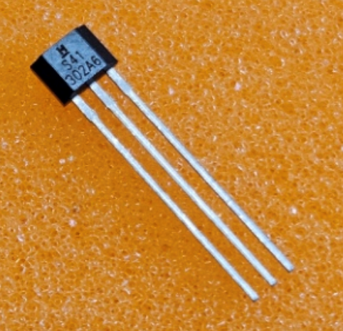 SS41 Holla devējs, Sensor: Hall effect, bipolar digital position sensor, Range:40÷200Gs, Usup:4.5÷24VDC