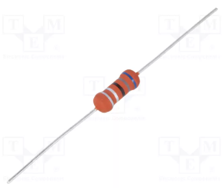FRN 6R8, 2W, ±10%, Rezistors: metal film, drošinātājs, Ø5x12mm