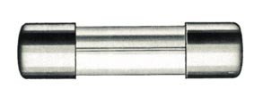 0.16A, T, 6x32mm, 250VAC, time-lag, stikls drošinātājs