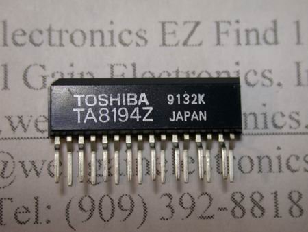 TA8194Z Mikroshēma, ZIP16-1.27