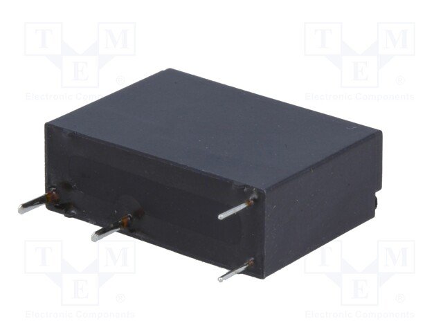 Relejs DC12V, SPST-NO, 5A/250VAC, 3A/30VDC, 720Ω(16.6mA), viens kontakts uz saslēgšanu, 20.5x7.2x15.3mm, PANASONIC