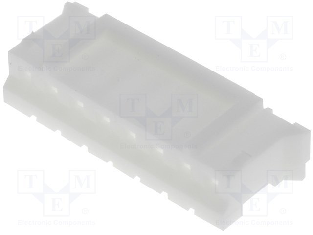 8pin, štekers/mama uz vadam, bez kontaktiem, solis=2.0mm, 100V/1A
