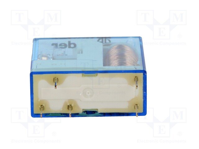 Relejs DC12V, SPDT, 10A/250VAC, 10A/30VDC, 220R(54.5mA), viens kontakts uz pārslēgšanu, 29x12.4x25mm, FINDER
