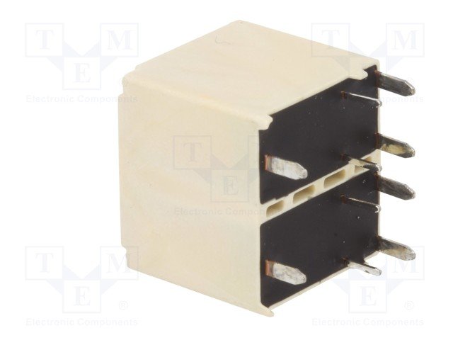 Relejs ar 2 tinumiem, 12VDC, SPDTx2, 25A/12VDC, 225R(53mA), viens kontakts uz pārslēgšanu, 14x15.4x14.2mm, HONGFA RELAY => 2 x HFKA/012-1ZST