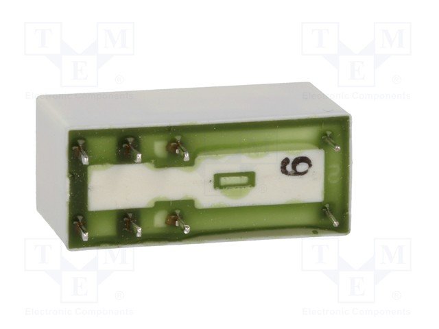 Relejs DC12V, SPDT, 16A/250VAC, 16A/24VDC, 360R(33mA), viens kontakts uz pārslēgšanu, AgNi, 29x12.7x15.7mm, RELPOL