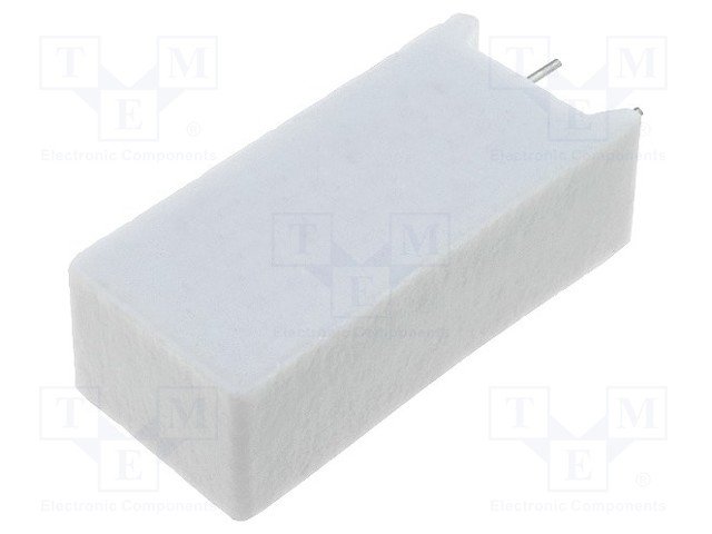 2R7 10W, ±5%, vertikāls rezistors, 16x12x35mm