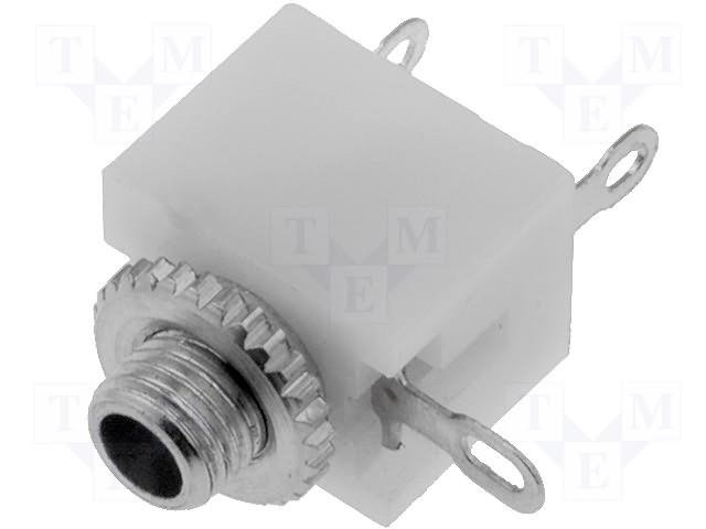 2.5mm ligzda, mono, plastmasas, vadam, skrūvejamas šasijai M4
