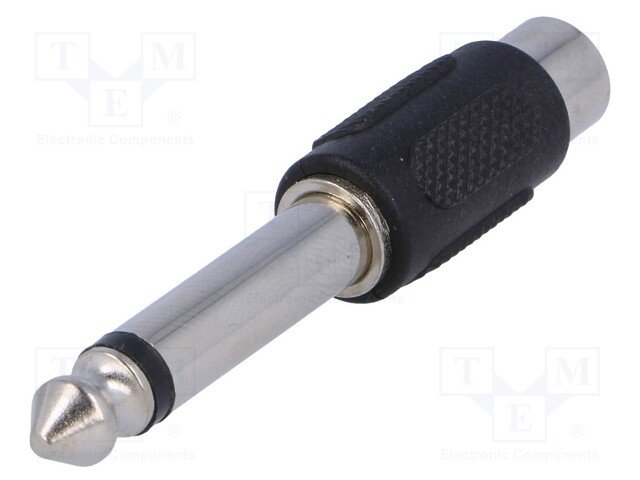 6.35mm štekers mono uz RCA ligzda