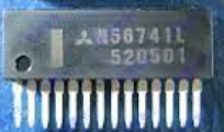 M56741L Mikroshēma, SIP14