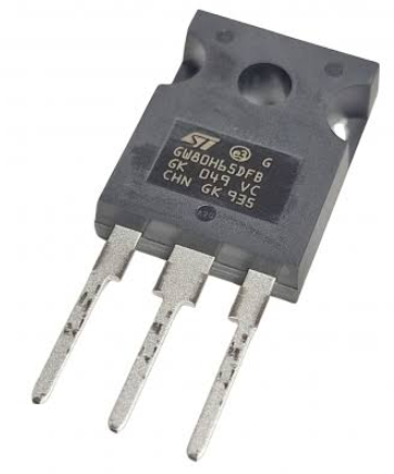 80H65DFB Tranzistors IGBT+d, 650V, ±20V, 80A, 470W, TO-247