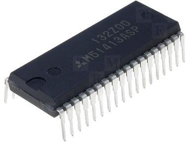 M52743BSP Mikroshēma I2C BUS CONTROLLED 3-CHANNEL VIDEO PREAMPLIFIER, SDIP-36