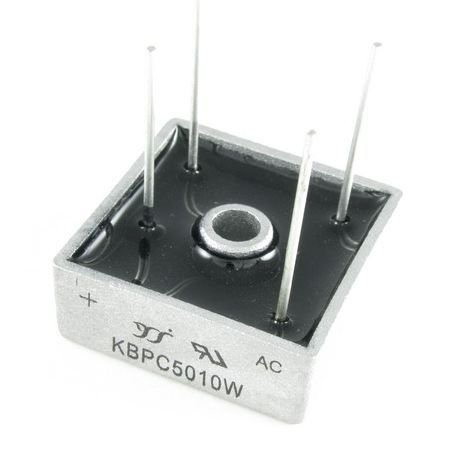 KBPC5010W Tiltiņš 1000V 50A, apaļa veida izvadi