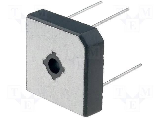 GBPC5006W Tiltiņš, 600V, 50A, apaļa veida izvadi d=1mm
