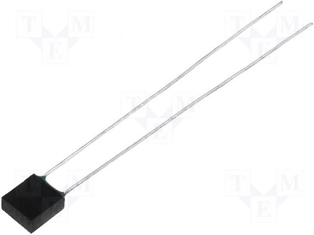 TZ-P100/2 termodrošinātājs, 6x6.5x2.8mm, 2A, 100°C