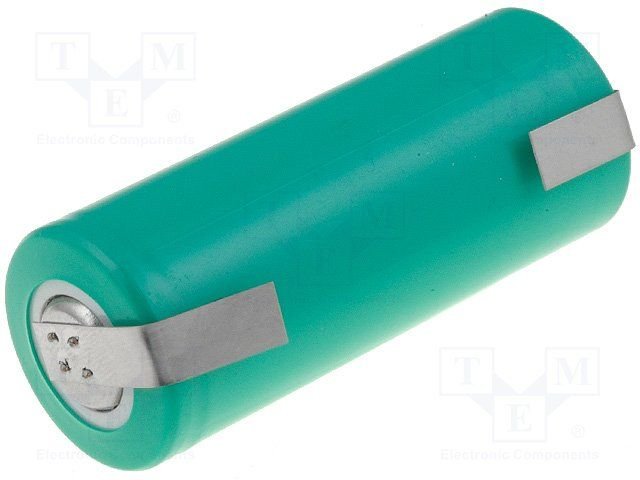 Akumulatori 4/5A, 4/5R23, BYD, ar plakaniem izvadiem, Ni-MH, 2000mAh, Ø17x44mm, 1.2V, 20gr.