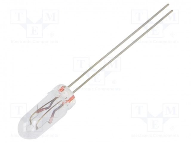 Spuldze 12V, 40mA, T1 1/4, 4.2x11.7mm, balta