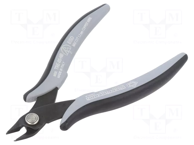 Asknaibles PG-TRE03NBD, L=140mm, varu stieple max. 1.3mm, 21°, ESD, PIERGIACOMI