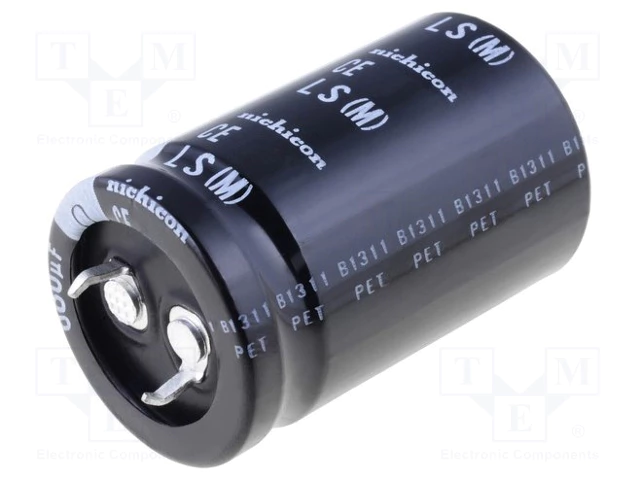 560/400V, 105C, Ø35x40mm, ±20%, Kondensators elektrolītisks, 3000h, SNAP-IN, NICHICON