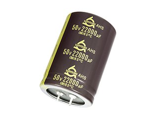 22000/50V, 85C, Ø40x60mm, ±20%, 2000h, kondensators elektrolitiskais, ar lokaniem izvadiem, SamYoung, Audio, Series AHS