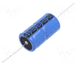 4700/40V, 85C, Ø21x38mm, ±20%, Kondensators elektrolītisks, 8000h, VISHAY, ar lokaniem aksialiem izvadiem