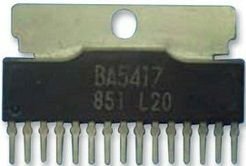 BA5417 Mikroshēma, Audio Amplifiers, 2-Channel Stereo, HSIP15