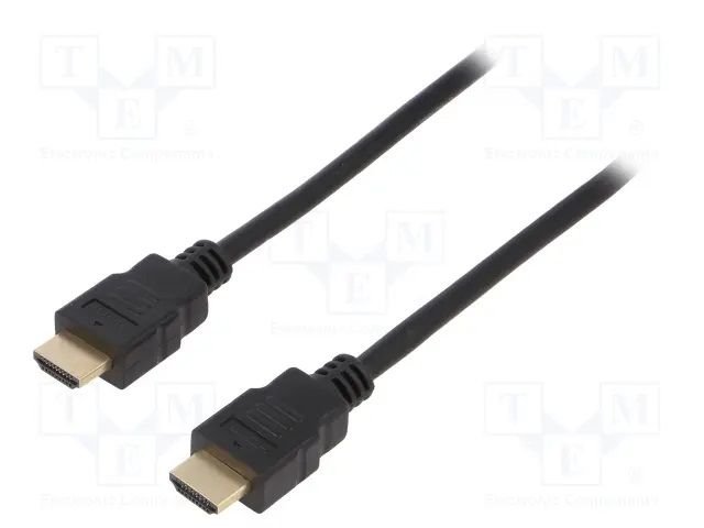 HDMI 19p štekers/19p štekers, versija 2.1, High Speed + Ethernet, 8K, UHD 4320p, 2m