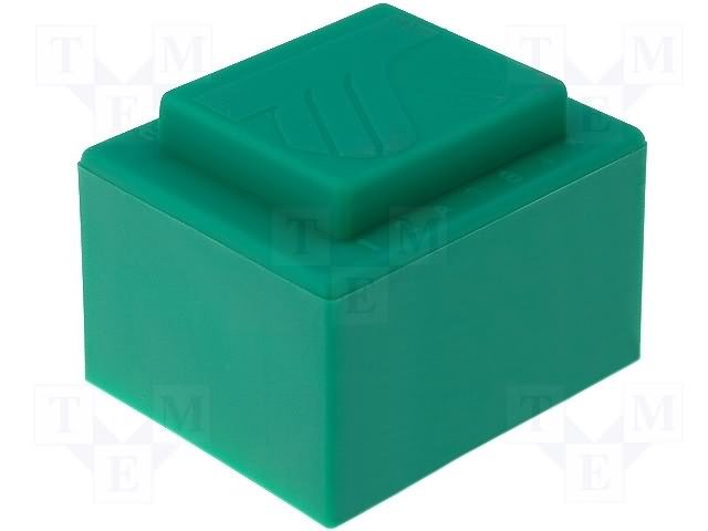 Transformators 220V=>2x6V, 2x500mA, 6VA, 45x38x32mm