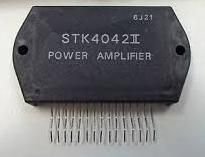 STK4042 II Mikroshēma PWR AMP, 1*80W/8E, ±45V, THD=0.4%