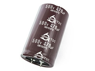 470/500V, 105C, Ø35x60mm, ±20%, Kondensators elektrolītisks, 2000h, SNAP-IN, SamYoung Electronics