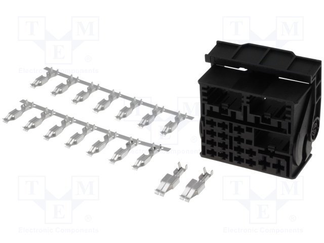 Salikums, štekers Quadlock, PIN:52, melns, VW 2011->, Pēc iepriekšēja pasūtījuma
