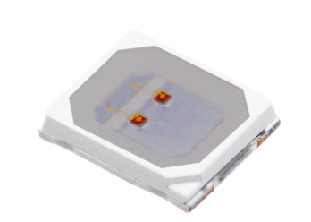 Gaismas diode SMD, sarkans, 3528, 1200-2000mcd, 624nm, 1.6...2.4V/60mA, 2.8x3.5x0.8mm, 120°, PLCC2
