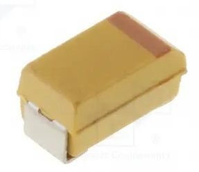 330/2.5V SMD tantalu kondensators LOW ESR, ±20%, 105grad, Case B