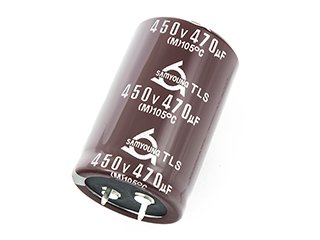 470/450V, 105C, Ø30x45mm, ±20%,Kondensators elektrolītisks, 3000h, SamYoung Electronics, SNAP-IN