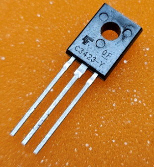 2SC3423 Tranzistors NPN, 150V, 0.05A, 5W, 200MHz, TO-126F