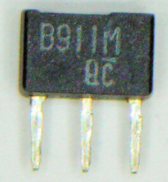 2SB911 Tranzistors PNP, -40V, -2A, 1W, 100MHz =>2SB1240, SC-71