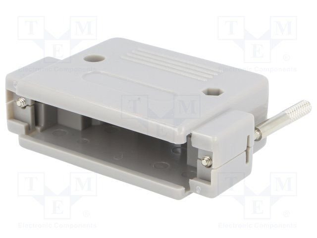 50PIN korpuss plastmasas, D-Sub 50pin, D-Sub HD 78pin, ar garām skrūvēm