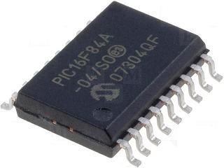 PIC16F84A-04/SO SMD Mikroshēma PIC microcontroller, Memory: 1.75kB, SRAM: 68B, EEPROM: 64B, SO18