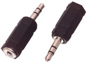 3.5mm štekers stereo uz 2.5mm ligzda stereo