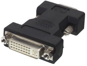 DVI ligzda uz VGA štekers, savienotājs