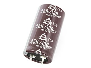 330/450V, 105C, Ø25x45mm, ±20%, Kondensators elektrolītisks, 3000h, SNAP-IN, SAMYOUNG
