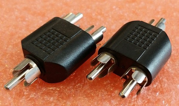 RCA štekers uz 2RCA štekers