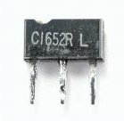 2SC1652 Tranzistors NPN, 40V, 0.5A, 0.3W, 250MHz => 2SC1741A, SC-71